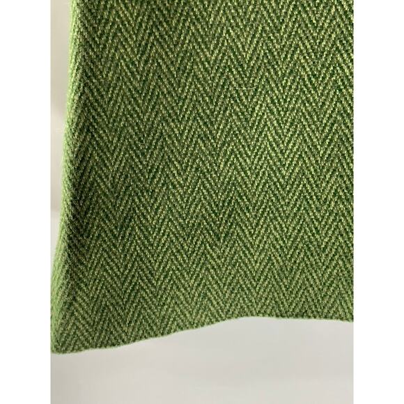 BONNE PETITE Women's Vintage Green Herringbone Knit Button-Front Mini Skirt SZ S - Picture 6 of 10
